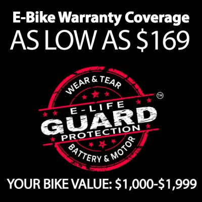 Warranty Bike Value for $1000-$1999