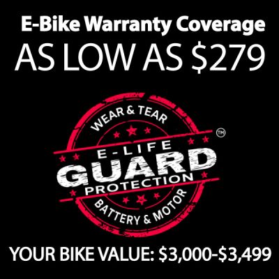 Warranty Bike Value for $3000-$3499